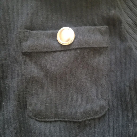 LOFT Ribbed Button Cardigan Jacket Size M NWT - Picture 4 of 5